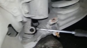 Мерседес 190 Замена передних пружин