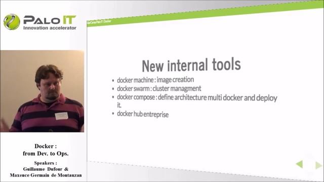 BarCamp PALO IT : "Docker : from Dev. to Ops." смотреть онлайн
