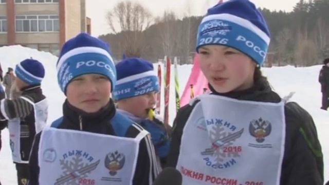 34 Всероссийская массовая лыжная гонка «Лыжня России». смотреть онлайн