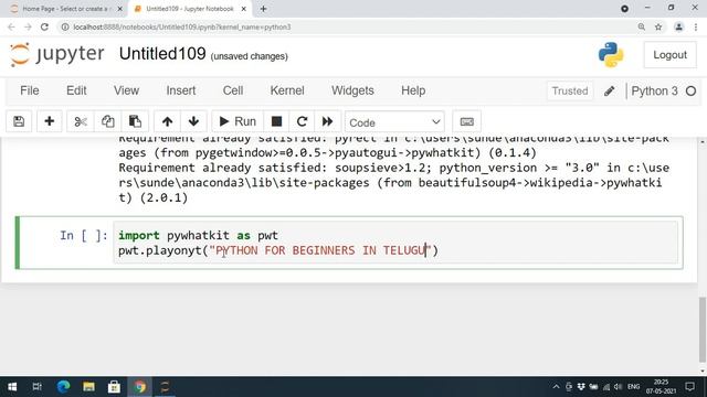 YOUTUBE SEARCH USING PYTHON || SEARCH IN YOUTUBE USING PYTHON смотреть онлайн