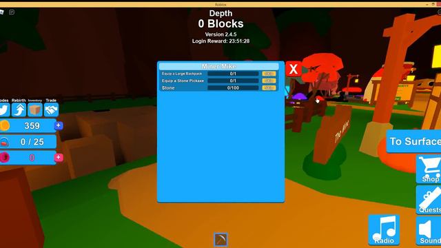 ROBLOX!!!!!! Начал проходить Mining simulator. ИХВИНИТЕ ЗА ГРОМКИЙ ГОЛОС! смотреть онлайн