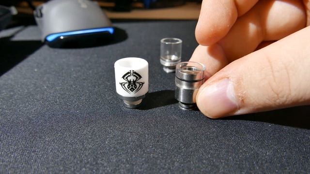 Пара дриптипов с fasttech :) Spider Ceramic и Stainless Steel + Glass смотреть онлайн
