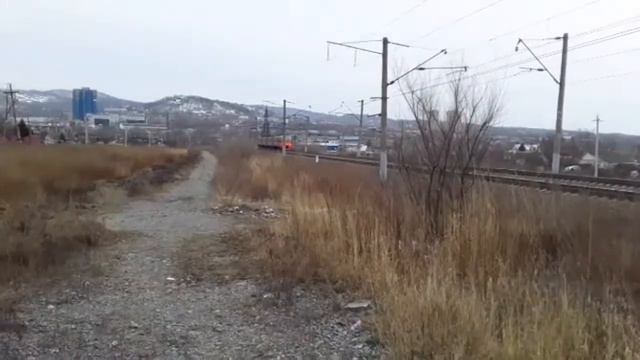Успел! Электропоезд ЭП3Д-0034 сообщением Партизанск-Владивосток смотреть онлайн