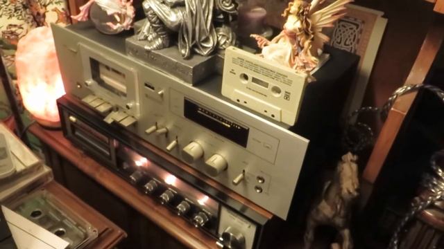 Curtis Mathes Stereo Cassette Deck AUK-7300E, playing a Hallmark Christmas Cassette Tape смотреть онлайн