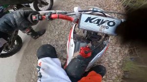 Первые Эмоции От Кайо Дайтона По Лесу - Он Валит! / Покатушки на питбайке Каой Про 190