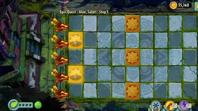 Plants vs Zombies 2: Reflourished | Epic Quest: Aloe, Salut! смотреть онлайн