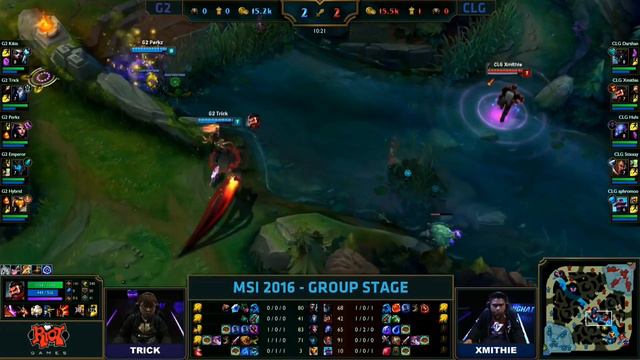 G2 Vs CLG - День 5