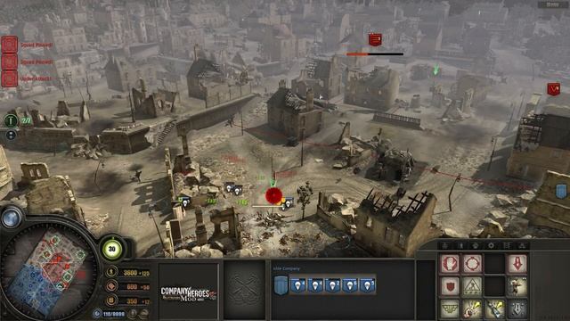 Company of Heroes (St. Lo) with Voice-Activated Cheats смотреть онлайн