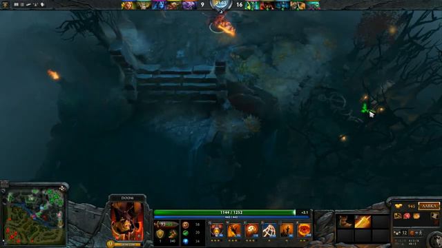 Necrophos & Doom DoTa 2. смотреть онлайн