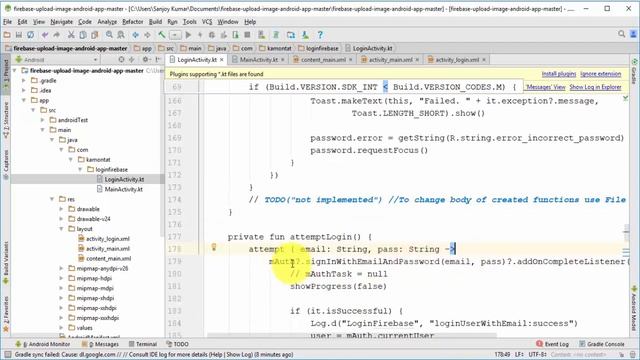 Firebase Android Tutorial : Image Upload and Post Using Firebase | смотреть онлайн