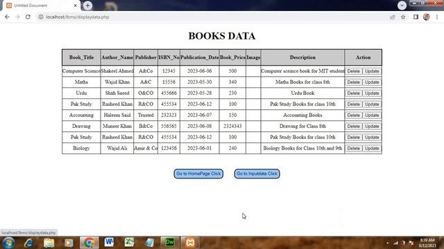 Library Management System System in HTML,PHP & CSS || PHP || HTML || CSS || Library Management || смотреть онлайн