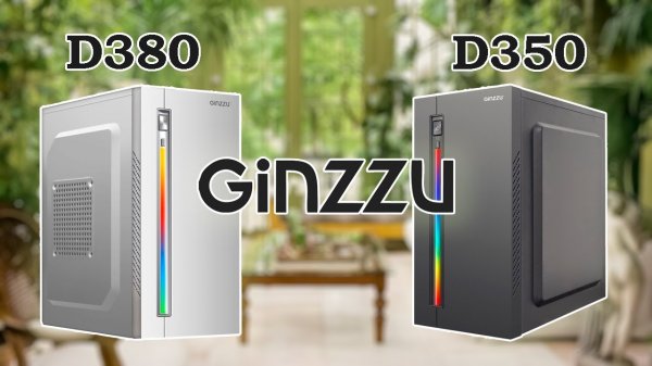 Распаковка и обзор компьютерных корпусов Ginzzu D350 RGB и Ginzzu D380 RGB