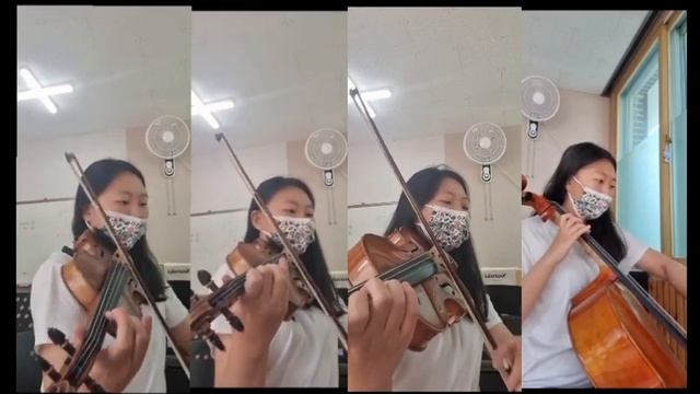 송유진 String Quartet - Mozart Divertimento K 136