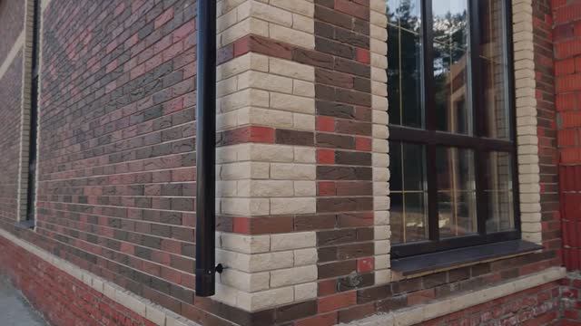 Обзор на облицовочный кирпич Braer (Браер) Баварская кладка, кора дуба