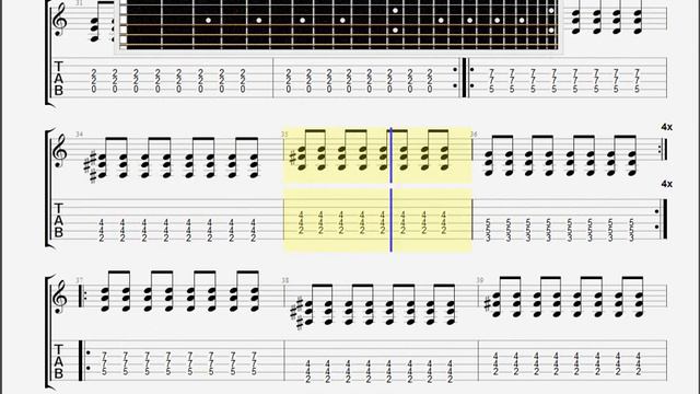 Betontod   Angst GUITAR TABLATURE
