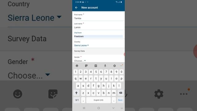 Create account using mobile app смотреть онлайн