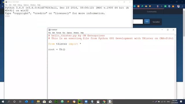 Python Tkinter Episode 4 Saying hello to Tkinter | Tkinter Python in Urdu смотреть онлайн