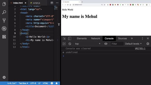 Basic JavaScript #33: document/window Object смотреть онлайн