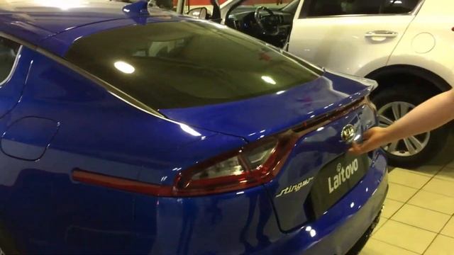 Laitovo car sunshades for Kia Stinger 1G Liftback 5D installation смотреть онлайн