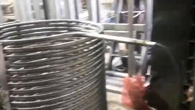Изготовление змеевиков из нержавеющей стали (по чертежам заказчика) и проверка на давление смотреть онлайн