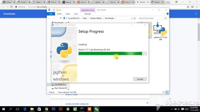 how to install python 3.7 on windows 10 смотреть онлайн