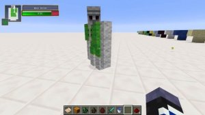 Создай Голема Из Любых Блоков! Алмазы, Стекло, Бедрок. - Extra Golems Майнкрафт