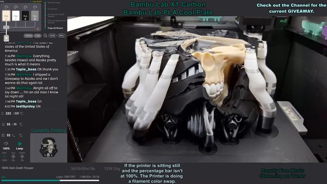 180% Dark Death Trooper Printed with a Bambu Lab X1-Carbon CONTINUED 2 of 4 смотреть онлайн