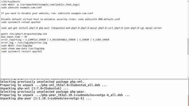 Install LAMP And Enable prefork module on Ubuntu 16.04 смотреть онлайн