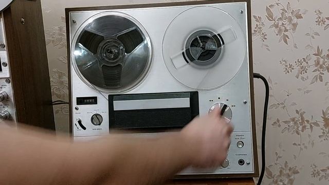 Проверка работоспособности катушечного магнитофона Sony TC-378 смотреть онлайн