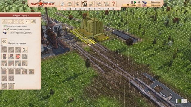 КАК ПРАВИЛЬНО СТРОИТЬ ПРОМЗОНУ | W&R: Soviet Republic Tut. №1 смотреть онлайн