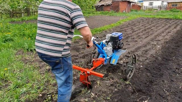 нарезка борозды под картофель, междурядие 70см смотреть онлайн