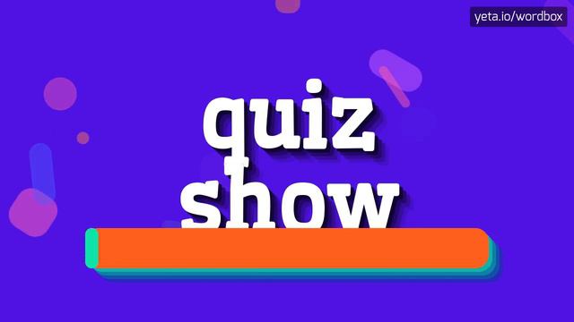 QUIZ SHOW - HOW TO PRONOUNCE IT!? смотреть онлайн