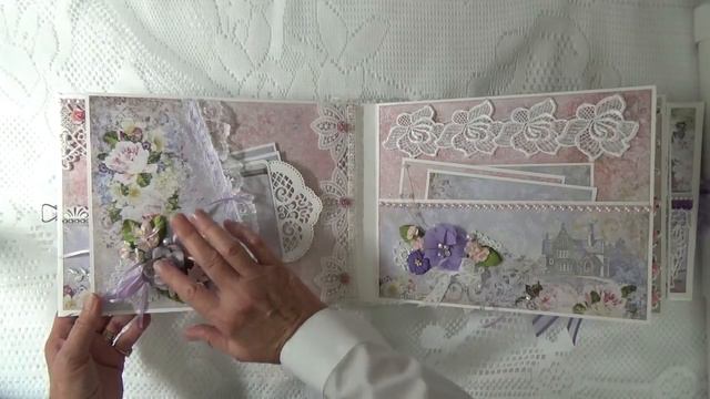 Blue Fern Studio Courtship Lane Mini Album / DT Project For Tresors de Luxe смотреть онлайн
