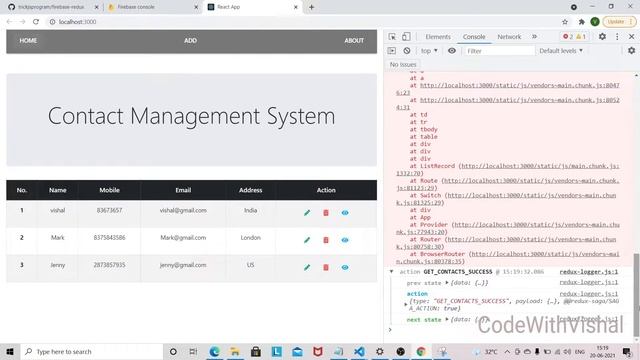 Implement CRUD Feature with Firebase and Redux-Saga in React JS | React Redux-Saga with Firebase смотреть онлайн