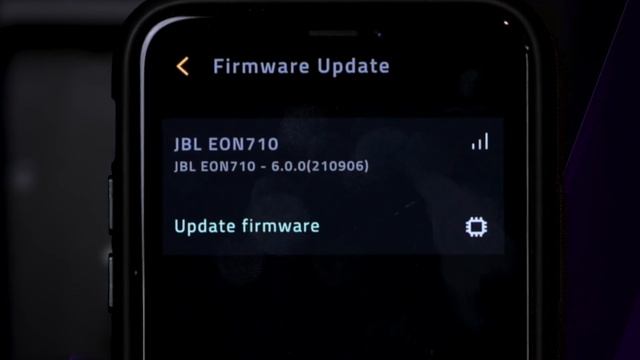 JBL EON700 Series : Firmware Update смотреть онлайн