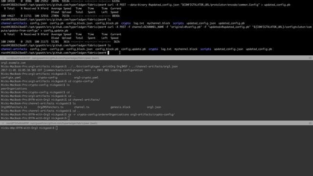 Add an organization to Hyperledger Fabric смотреть онлайн