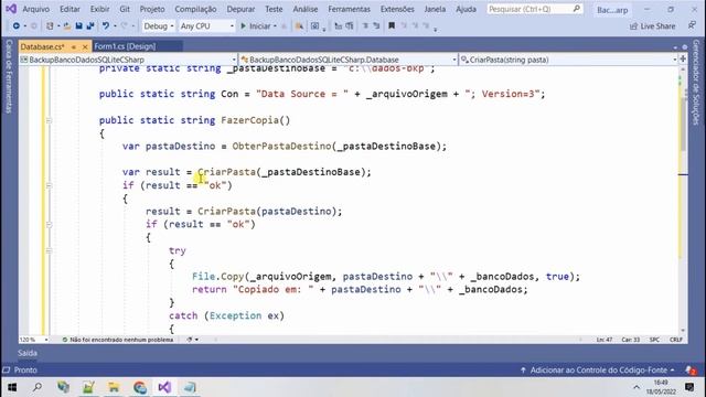 Backup automático para SQLite e Access com C#. Visual Studio 2019 смотреть онлайн