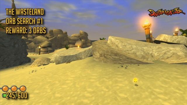 Jak 3 - 600 Precursor Orbs Guide 26 - The Wasteland Orb Search #1 смотреть онлайн