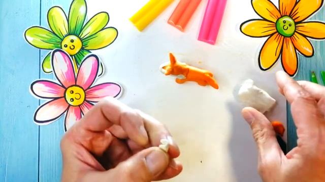 Королевский Корги  Как Слепить из Пластилина