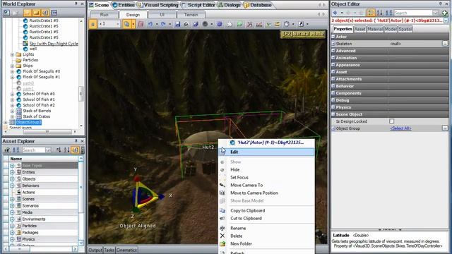 Visual3D Game Engine - Design Mode Basics - Tutorial #1 смотреть онлайн