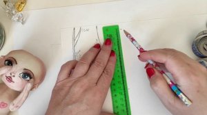 КАК СДЕЛАТЬ ВЫКРОЙКУ БРЮК ДЛЯ КУКЛЫ