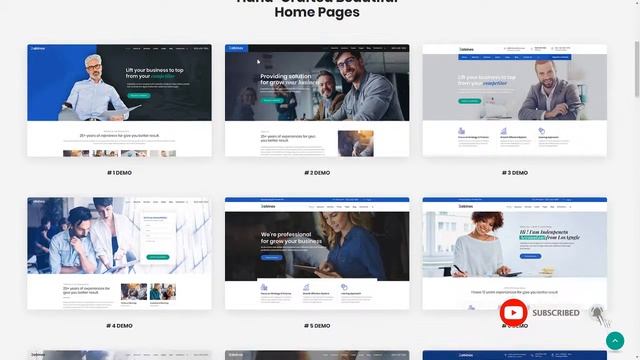 Rabinos - Business Consulting WordPress Theme смотреть онлайн