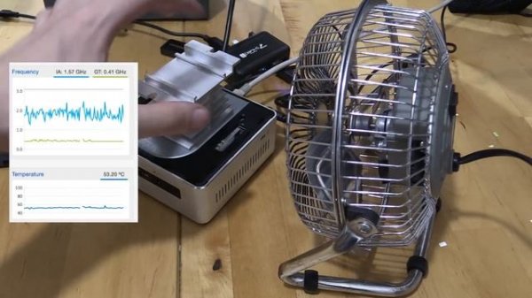 Intel NUC cooling mod