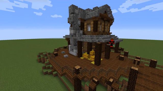 Строим Таверну! (Minecraft TimeLapse) смотреть онлайн