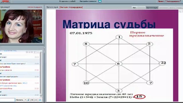 Мастер-класс Матрица Судьбы- 4 предназначения по дате рождения смотреть онлайн