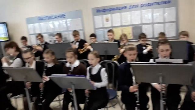 Оркестр 405 гимназии Санкт- Петербурга смотреть онлайн