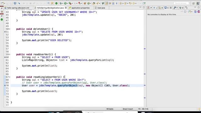 5. Spring Boot | JDBC | Read Single Row and Read All Row Query. смотреть онлайн