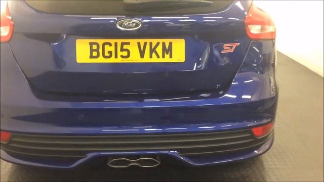 Ford Focus ST 3 TDCI Deep Impact Blue смотреть онлайн