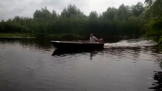 Самодельный мотор на алюминевой лодке смотреть онлайн