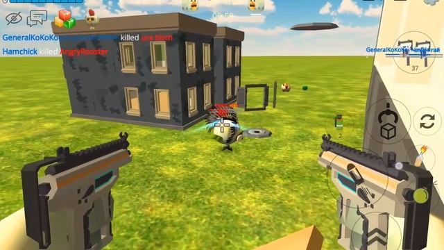 Chicken Gun Game. Roosters against hens. Fight to the death смотреть онлайн